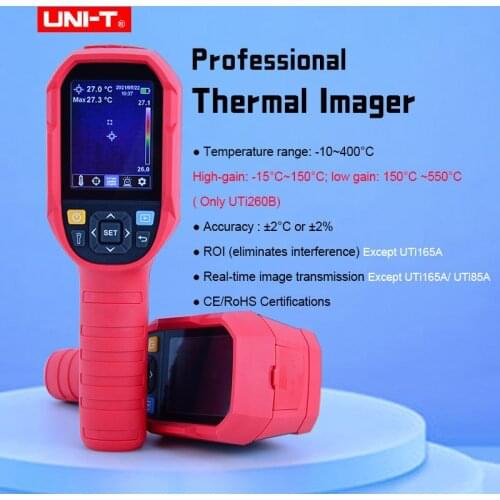 UNI-T UTi220B Series Thermal Imager 200x150 IR Resolution Handheld Infrared Camera Thermal Imaging Real-Time Image Transmission