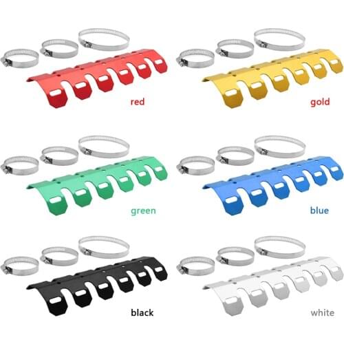 Universal Motorcycle Exhaust Muffler Pipe Heat Shield Heel Guard Leg Protector Dirt Bike Motorbike Accessories