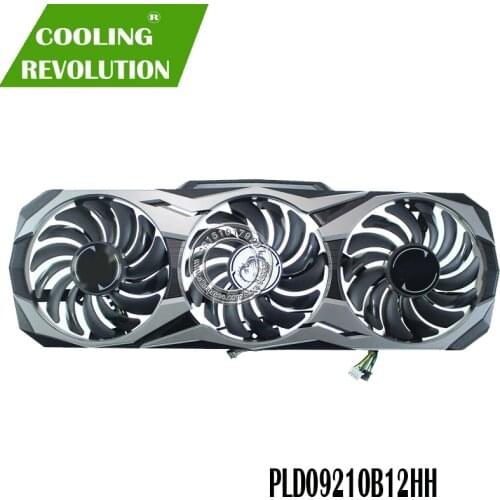 PLD09210B12HH DC12V 0.40A 4PIN Graphics Card Fan FOR MSI RTX 2070 RTX 2080 RTX 2080Ti DUKE RTX2070 2080 2080Ti DUKE