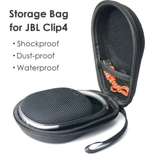 EVA Hard Storage Bag Carrying Case Custom Speaker Protective Cover Protective Case For JBL Clip 4 Wireless Bluetooth Speaker