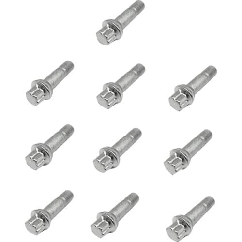 10Pcs Wheel Lug Bolts Nuts for Mercedes Benz W164 W166 X204 W221 C216 C CL E GL ML S Class A0009905407