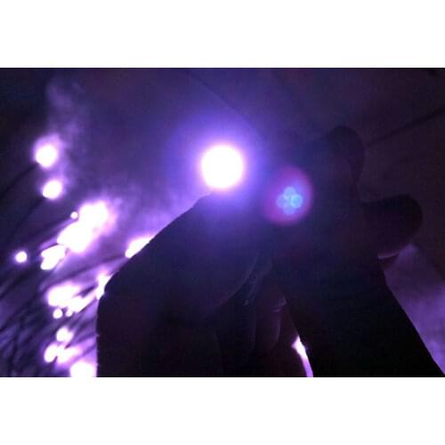 100M 4mm(inner Dia.) Black PMMA Plastic end glow Fiber Optic cable f/Light Engine Driver Home Hotel car ceiling Star DIY decor