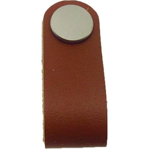 10x PU Leather Handles Cabinet Drawer Dresser Closet Replacement Suitcase Handle Pulls