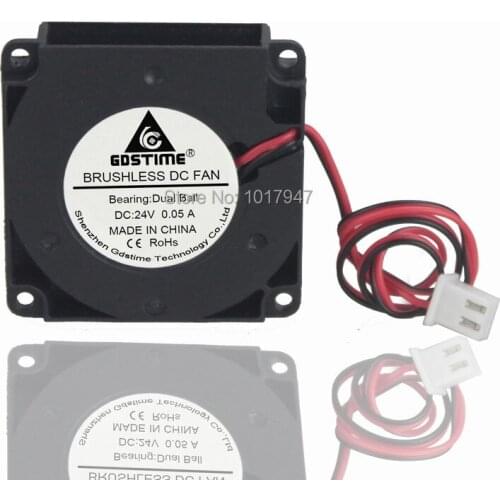 20 pcs lot Gdstime DC 24V 2pin 4010B Ball Cooling Turbine Blower Fan Cooler 40mm x 10mm
