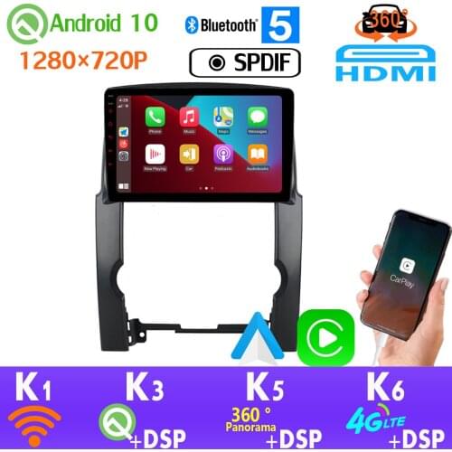 Android 10 PX6 4 64G 1280*720P Car Multimedia Player For Kia Sorento 2 XM HDMI 4G LTE WiFi GPS Radio 360 Camera CarPlay DSP auto