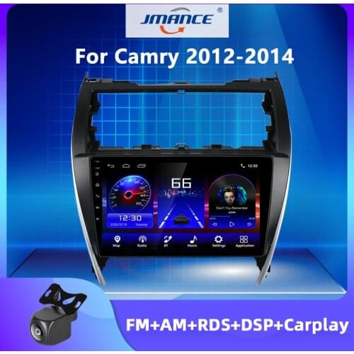 JMANCE For Toyota Camry 7 XV 50 55 2012 - 2014 US EDITION Car Radio Multimedia Video Player Navigation stereo GPS Android 10