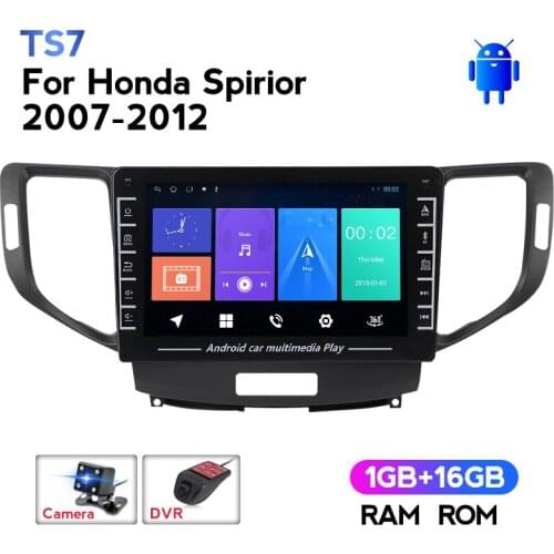 IPS Android Car Radio Multimedia Video Player Navigation GPS No 2 Din DVD for Honda Spirior 2009-2013 Support Carplay Camera DVR