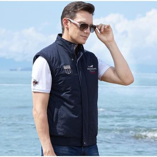 Мужские утепленные жилеты Bruce ＆ Shark China At AliExpress