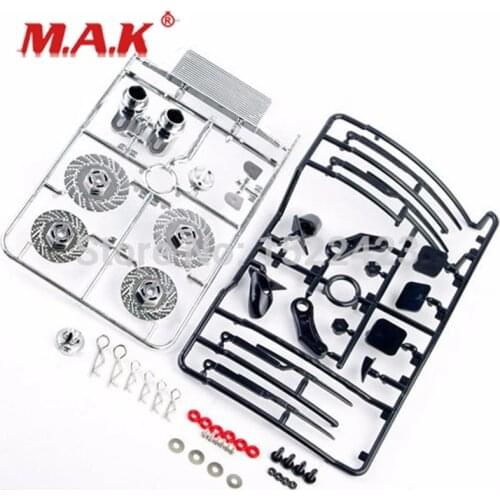 1:10 Exhaust and Brake Model Toys fit On-Road Racing Drift Car Model Parts and Accessories