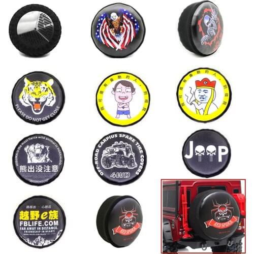 PU Leather Spare Tire Cover RC Car Decoration for 1/10 RC Crawler Traxxas TRX4 Axial SCX10 Wraith RC4WD D90 Tamiya CC01