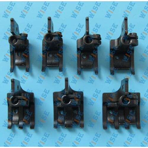 7 SET Double Needle Walking Feet Fit For Consew 289RB-2, 369RB-2 and MITSUBISHI DU-122, DU2-420 JUKI LUH-521, SINGER 112W