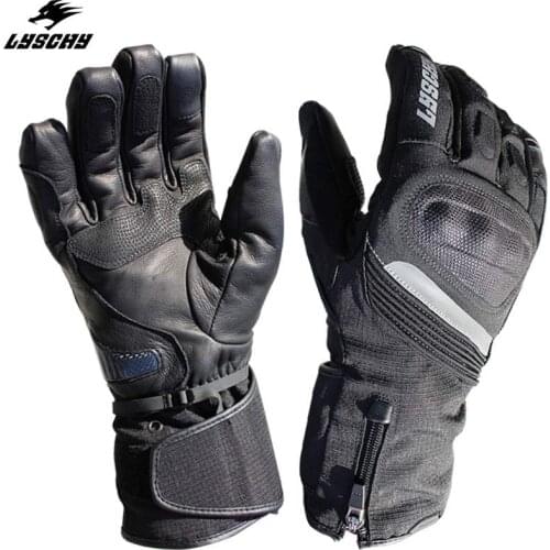 LYSCHY Rider Motocross Motorcycle Gloves Winter Warm Waterproof Motorcycle accessories Riding Glove motorcyclist Touch screen