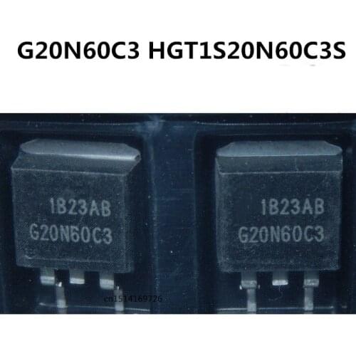 Original new 5pcs/ G20N60C3 HGT1S20N60C3S TO-263