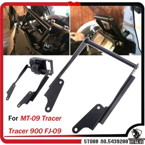 Front Phone Stand Holder Smartphone Phone GPS Navigation bracket USB and Wireless charging For Yamaha MT 09 Tracer 900 MT09