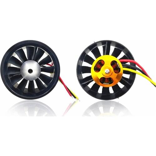 QX-MOTOR EDF 30mm/64mm/70mm/90mm with 2822/1611/2827/3530 Brushless Motor For DIY Drone RC Airplain Model