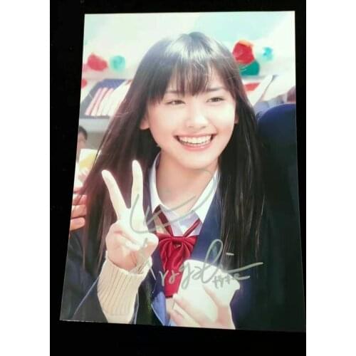 Hand signed Yui Aragaki autographed photo autograph in ink 5*7 052021B