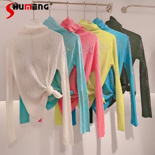 Shumeng Women's Knitted T-shirts
