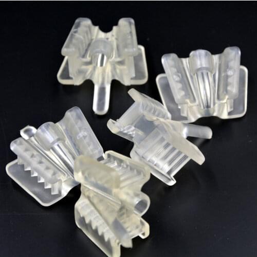 5pcs New Dental Silicone Mouth Prop Support Holding Saliva Ejector Suction Tip