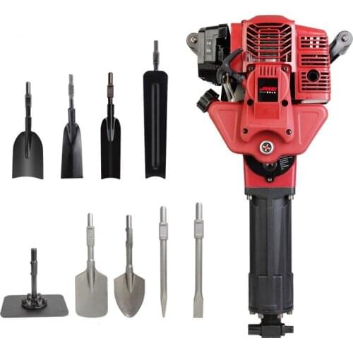 High-power two-stroke tree digging machine seedling machine soil ball trenching artifact outdoor gravel