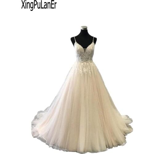 XingPuLanEr Lace Wedding Dresses