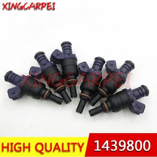 6 pcs 1439800 Fuel Injectors For BMW E46 E39 X3 Z3 Z4 3 5 SERIES VALVES 98-05 High Performance Engine Nozzle Injection