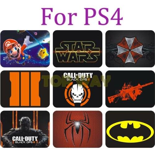 9PCS For Sony PlayStation PS4 Custom PVC Touch Pad Vinyl Stickers For Sony Dualshock 4 Pro/Slim Controller Touchpad Protective