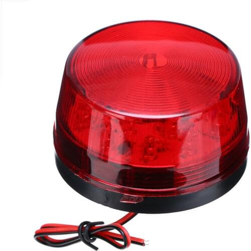 12V LED Warning Safety Flashing Light Light Beacon Emergency Flares Signal Lamp