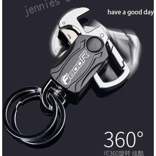 Finger Spinner Mens Multifunctional metal Keychain for BMW F800R 2009-2018 2017 F800 R F 800R motorcycle Accessories