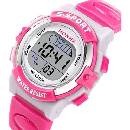 Watch For Men Children Boys Digital LED Sports Watch Kids Alarm Date Watch Gift reloj hombre montre homme zegarek meski 2021