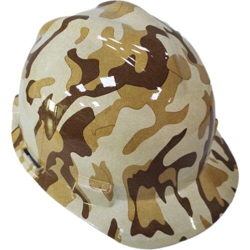 DARLINGWELL Hard Hat Camo Army Style Safety Helmet Classic Construction Work Cap Railway Mine Traffic Road Art