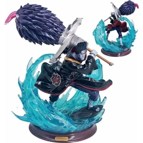 Naruto Hoshigaki Kisame Statue Mold Play Hall Figure Toy Model Doll Ornaments Diy Kids Birthday Gift