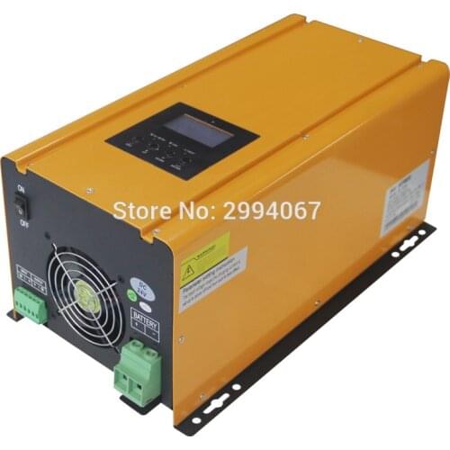 2000W 24VDC 220V/230VAC 50Hz Low Frequency Pure Sine Wave Home Power Inverter with battery charger UPS Inverter