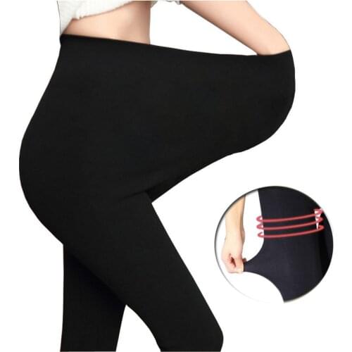 NINGMI Fat Compression Legging Women Leg Slim Waist Trainer Butt Lifter Tummy Control Panties Winter Warming Tight Slimming Pant