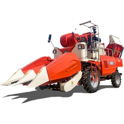 Mini Sweet Row Corn Maize Combine Harvester Equipment Small Harvest Machine Corn Picker