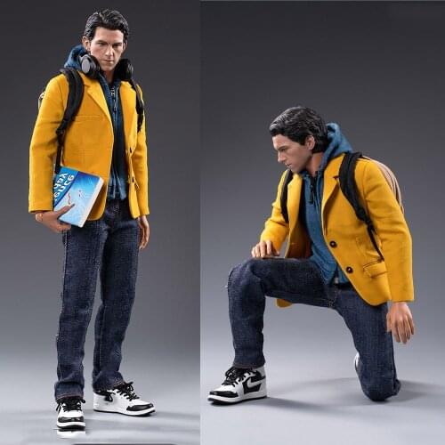Limited Edition 1/6 Scale Full Set Full Set MTOYS MS010 Bug Dutch Brother School Uniform Bag Action Figure Model for Fans Gifts