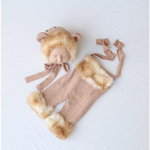 Novel Christmas Halloween Costume Infant Baby Boys Girls Lion Rompers Cosplay Newborn Toddlers Clothing Set