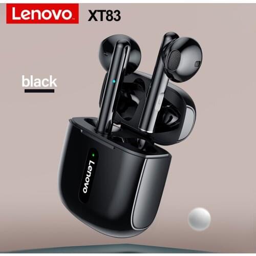 Original Lenovo XT83 Wireless BT Headphones with 300mAh Charging Case True Wireless Earphones Stereo Touch Control Sport Earbuds