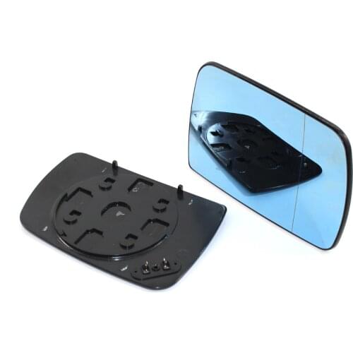 Pair Car Door Wing Mirror Glass Heated Anti Blind Fit For BMW X5 E53 99-06 51168408810 51168408797