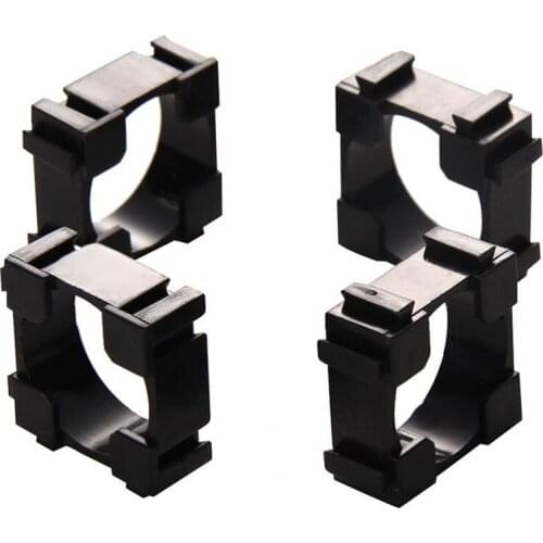 100pcs 18650 Battery Pack Spacer Radiating Shell Plastic Holder Bracket 18.m