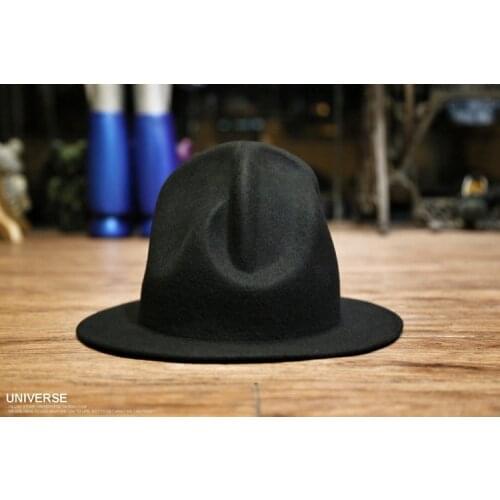 Women Men 100% wool Vivianwestwood Fedora hat Felt Mountain Hat westwood Celebrity Style Novelty Buffalo hat