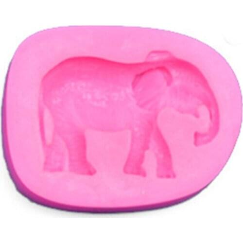 Silicone Molds Elephant Shape Silicone Mould Used For Making Cake Decoration Decor Handmade Ice Cream Chocolate Pastry Biscuits
