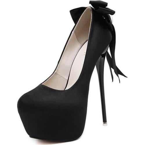 Spring and autumn New pattern Super heel 16CM Fine heel Womens Shoes fashion sexy Nightclub Womens Shoes