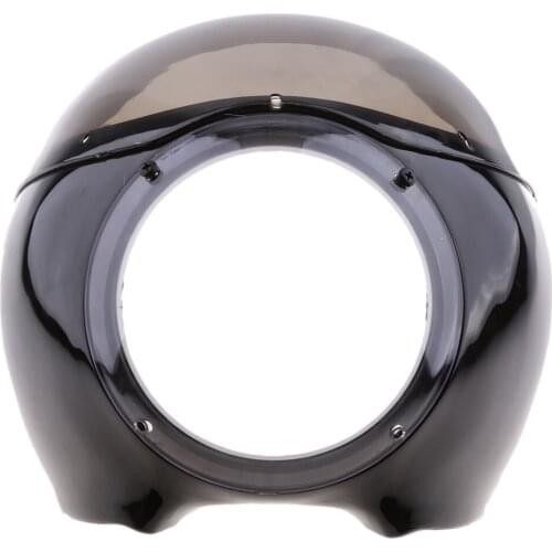 Motorcycle Vintage Plastic Head Light On Headlight Protector Fairing