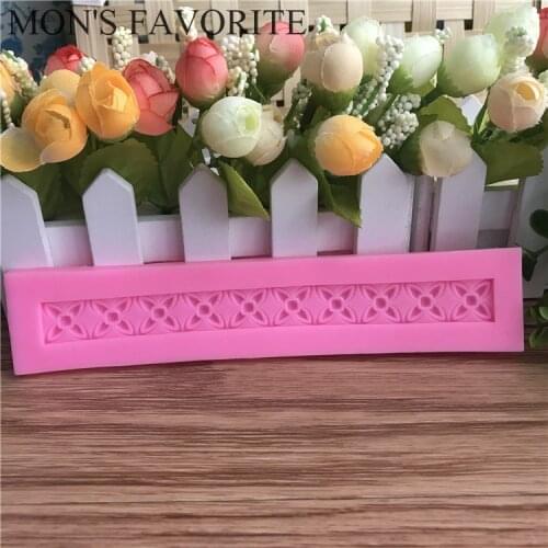 High Quality Mini Silicone Flower Lace Cake Decorating DIY Mold Handmade Fondant Mould Tool*1 D160
