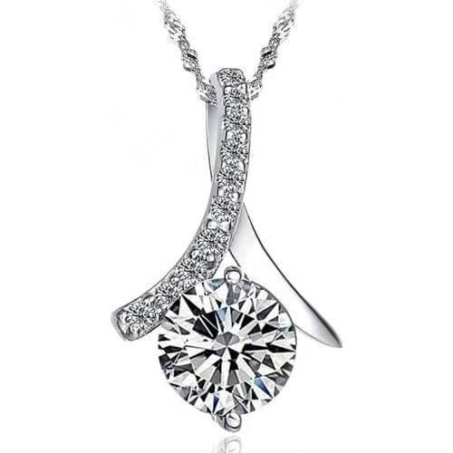 New Fashion High Quality 925 Sterling Silver Pendant Necklace Jewelry Free Shipping Popular With Cubic Zirconia For Women
