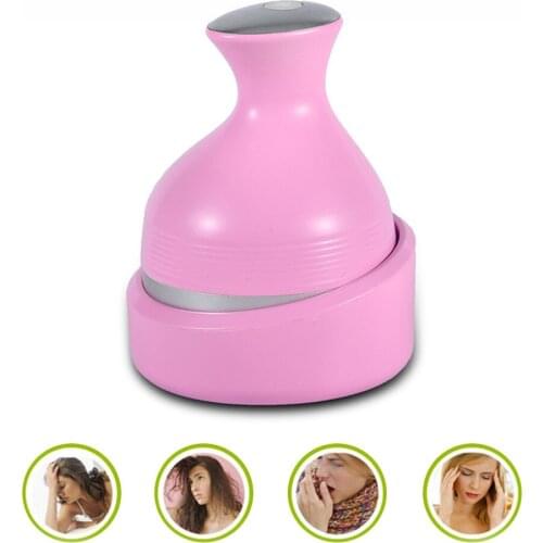 Wireless Scalp Massager Body Head Electric Head Cervical Spine Massager Waterproof Neck Vibration Scalp Massager