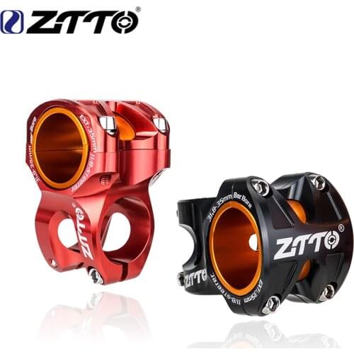 ZTTO MTB Lightweight Bicycle Stem CNC Aluminum Alloy 0 Degree Rise DH AM Enduro For 35mm / 31.8mm Bike Handlebar High-Strength