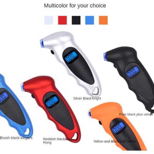 TG105 Digital Car Tire Tyre Air Pressure Gauge Meter LCD Display Manometer Barometers Tester for Car Truck Motorcycle Bike