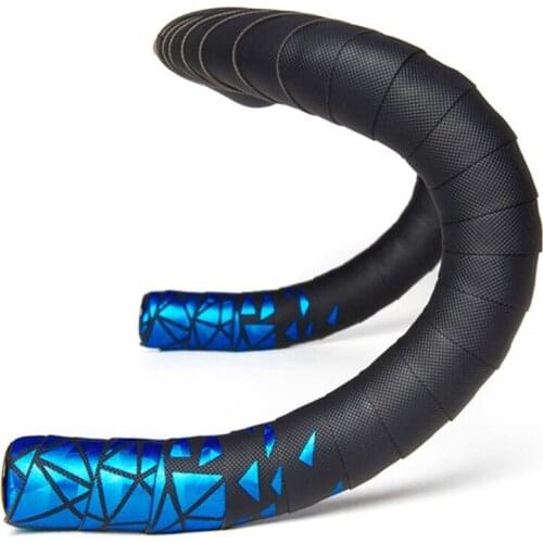 Bike Metal Gradient Handlebar Strap Riding Equipment Bicycle PU Strap Colorful Sweat-absorbent Bar Strap
