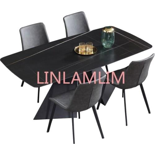 Dining table set comedor sillas de comedor стол обеденный mesa comedor muebles de madera mesa de jantar + 4 chairs north Europe